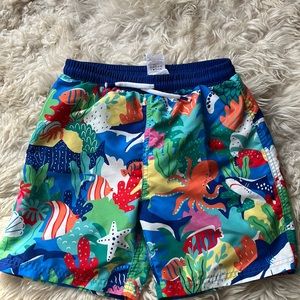 Mini Boden swim trunks